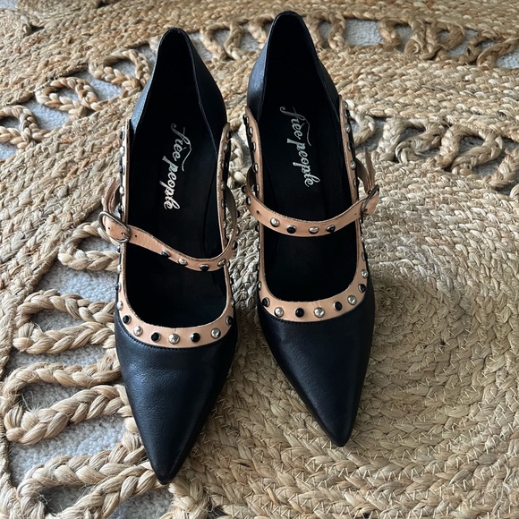 Free People Shoes - Free People Queen of Diamonds Heel